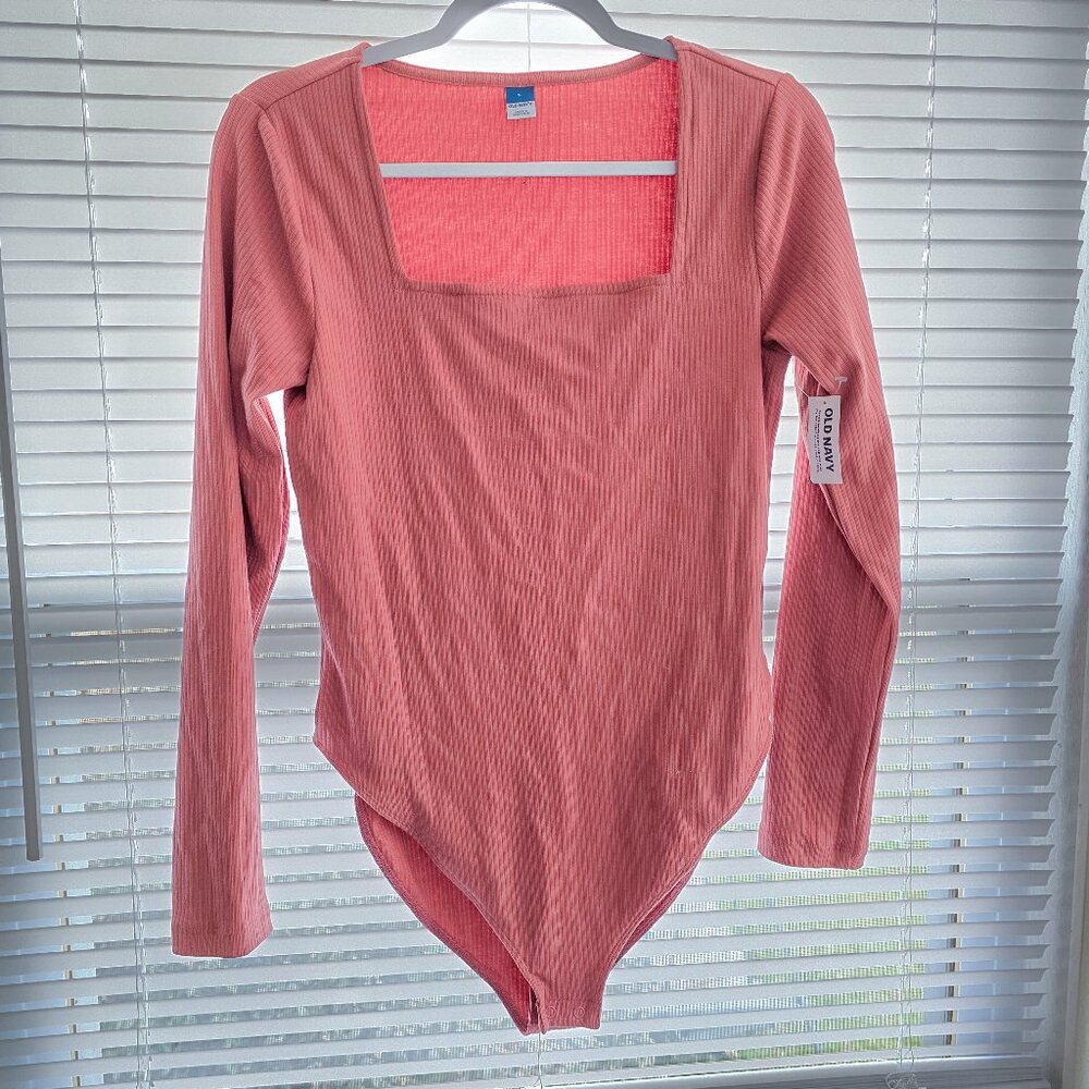 NWT Old Navy Square Neck Bodysuit Size L